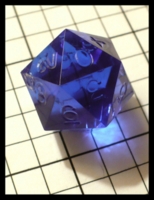 Dice : Dice - DM Collection - Armory Blue Translucent 1st or 2nd Gen - Ebay Sept 2011